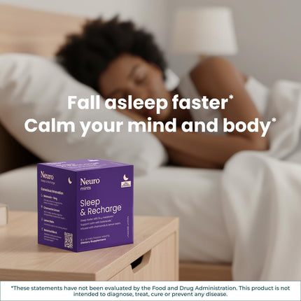 Sleep & Recharge Meltaway Mints - Contains Melatonin 5Mg, Chamomile & Elderberry - Travel Aid for Nighttime Relaxation & Healthy Sleep Cycle - Night Berry 72, Ct