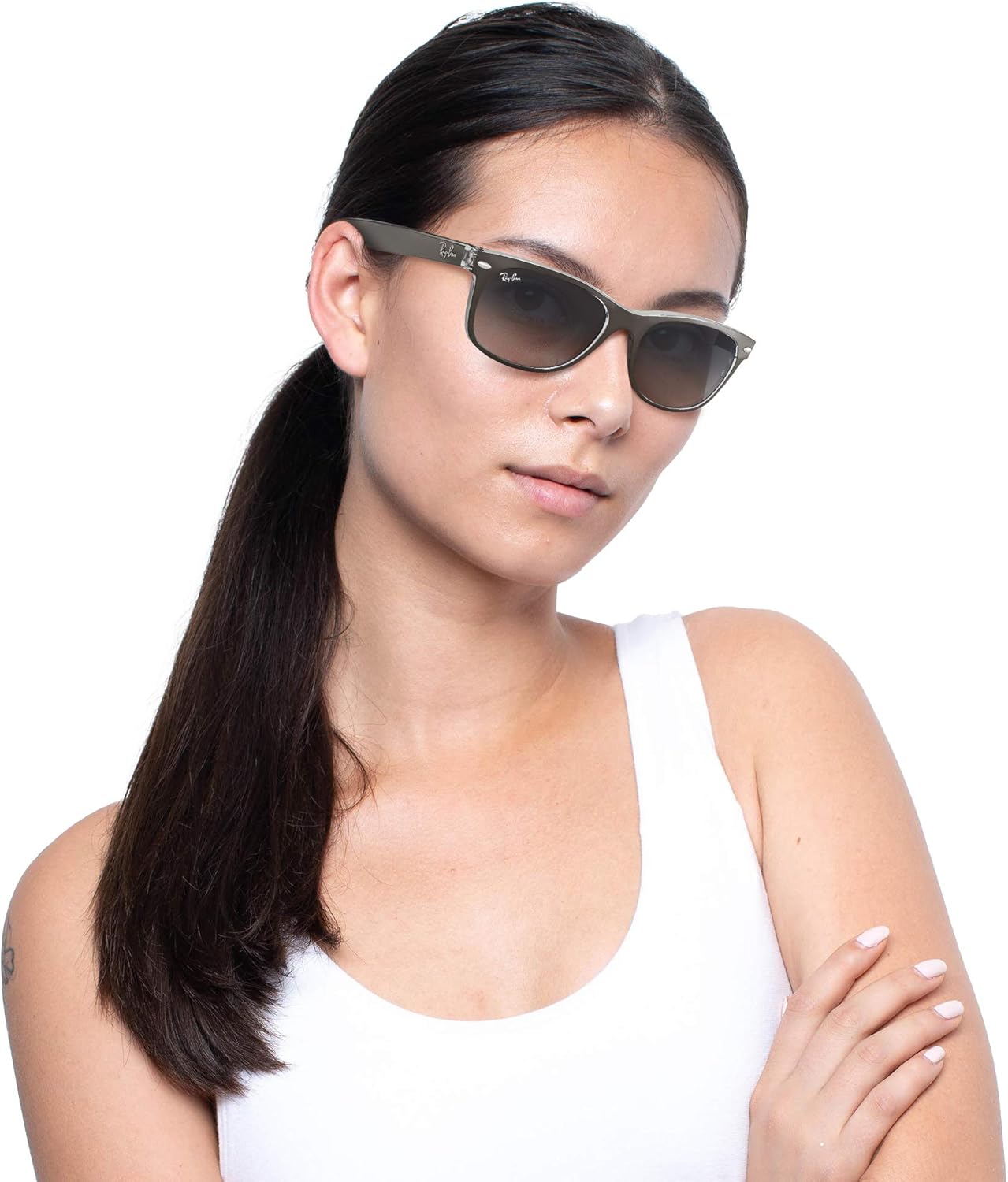 New Wayfarer Gradient Square Sunglasses - Timeless Style and Ultimate UV Protection