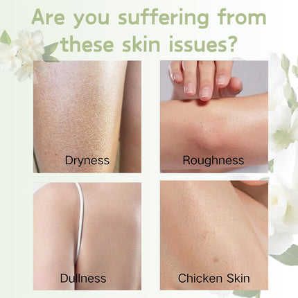 Jasmine Body Skin Care Set Women Girls Gift - Travel Essentials - Birthday Gifts for Women - Skin Care Sets & Kits with Body Wash, Body Cream, Body Mist - Travel Toiletries - Spa Kit - Womens Gifts